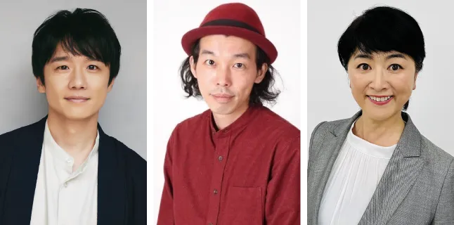 審査員（左から風間俊介、上田慎一郎、豊田順子）